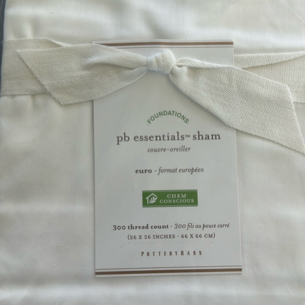 PB Essentials Euro Sham